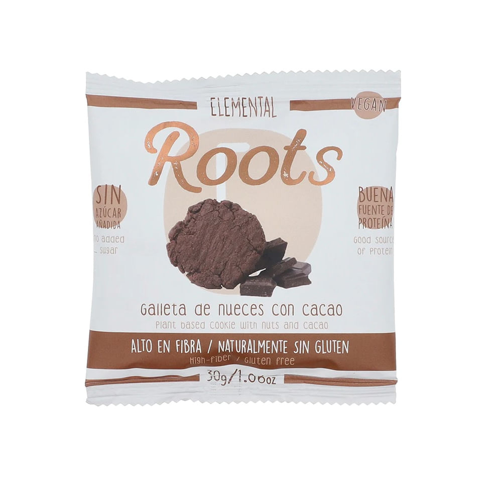 Galleta Vegana Proteina Cacao x 30 g