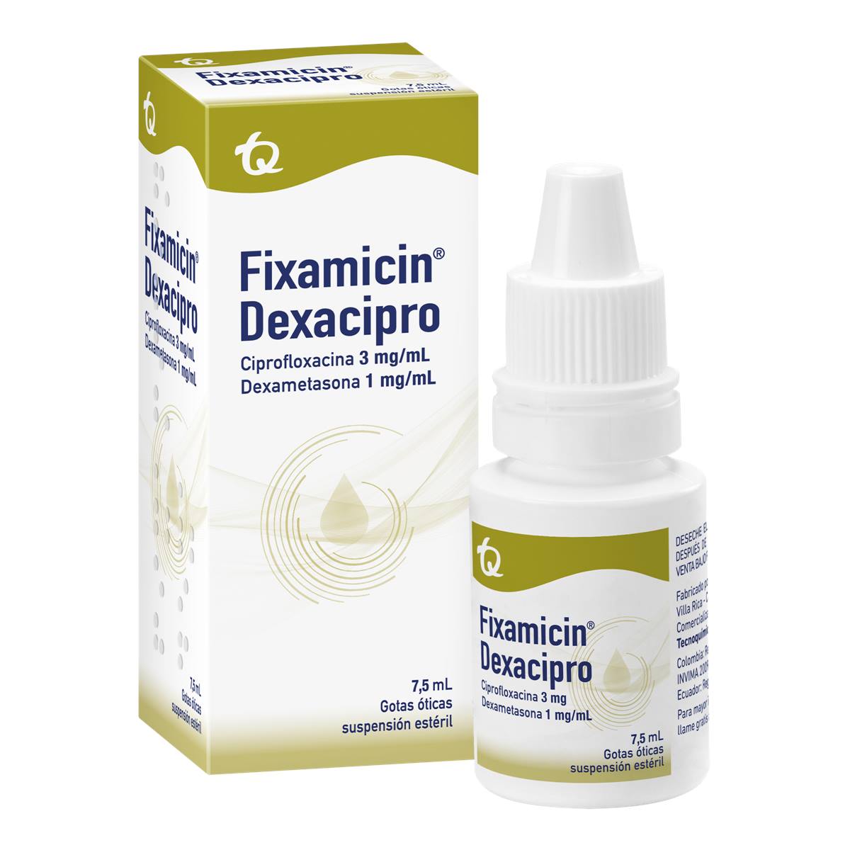 Fixamicin Dexacipro Suspensión Ótica