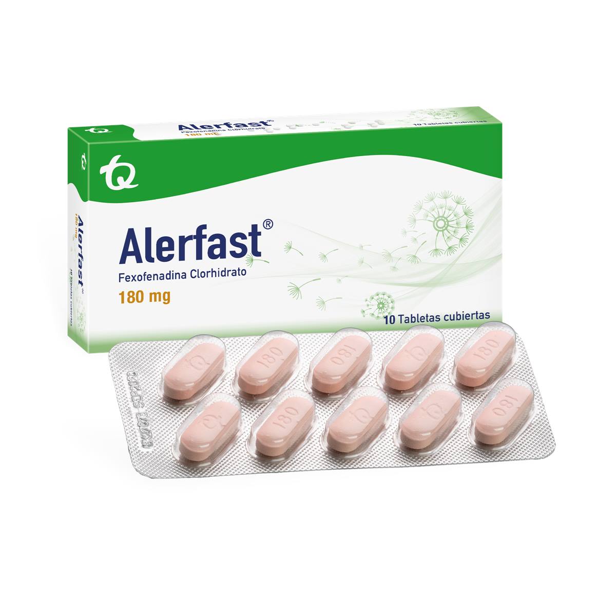 Alerfast 180 Mg Tableta Recubierta