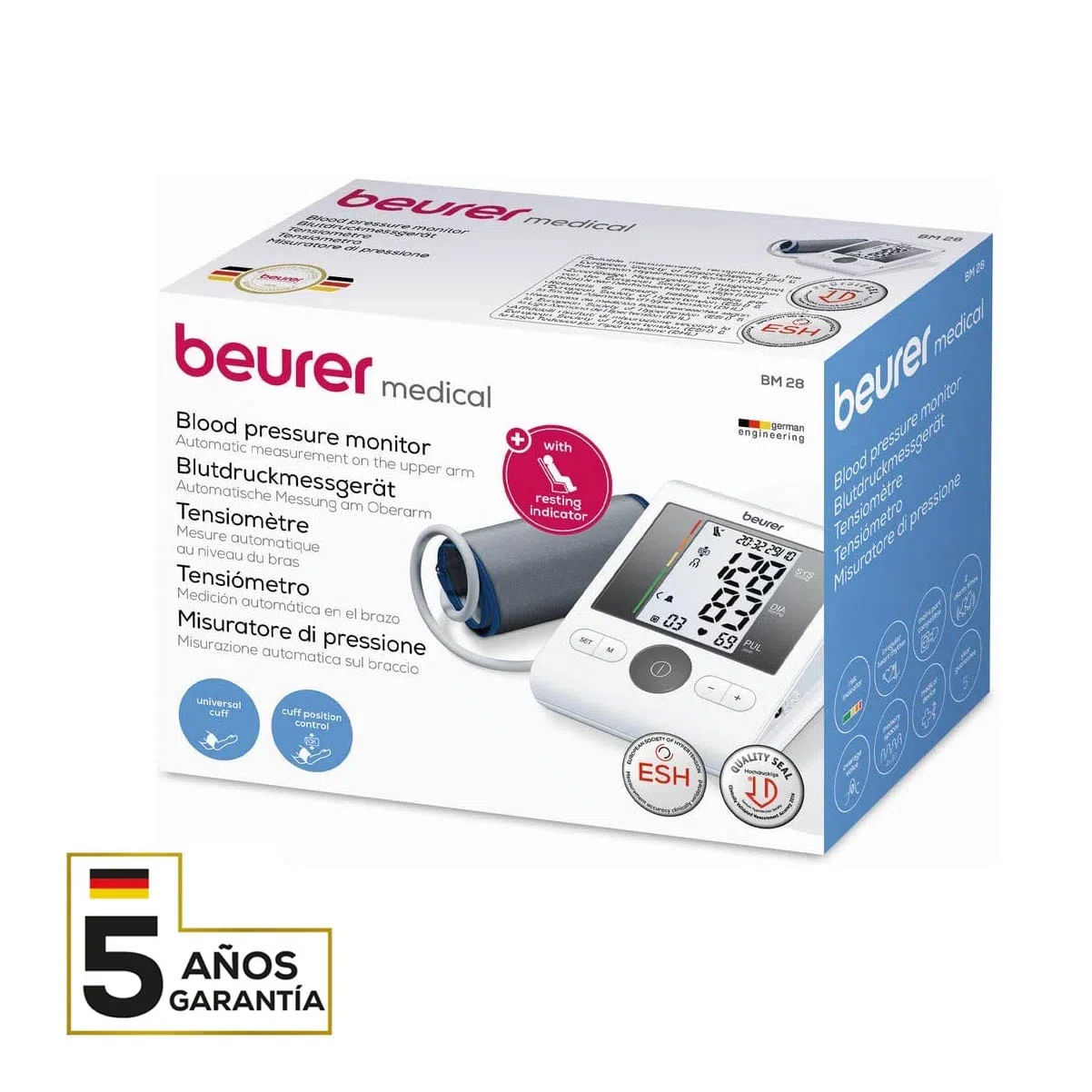 TENSIOMETRO DE BRAZO BM28 BEURER