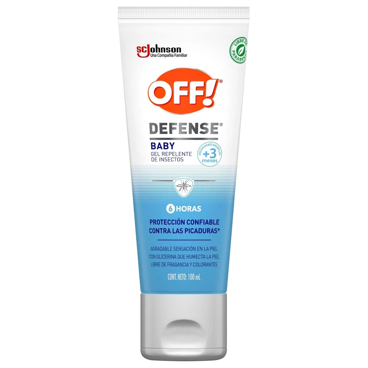 Repelente Off! Defense Gel Bebe X100ml