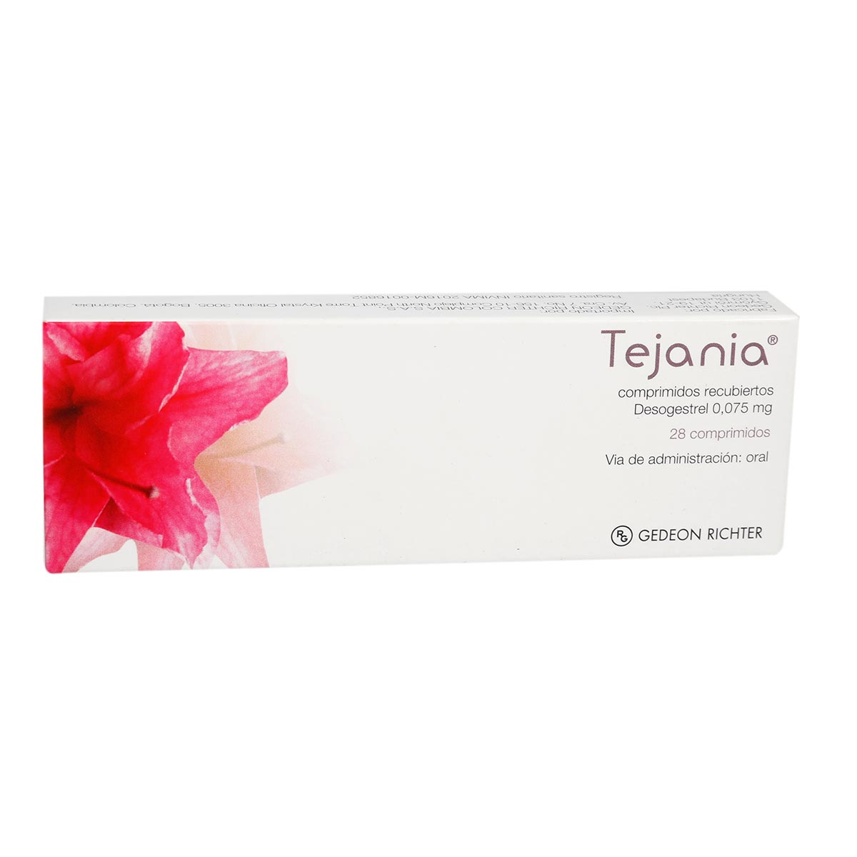 Tejania 0.075mg Cjx28co