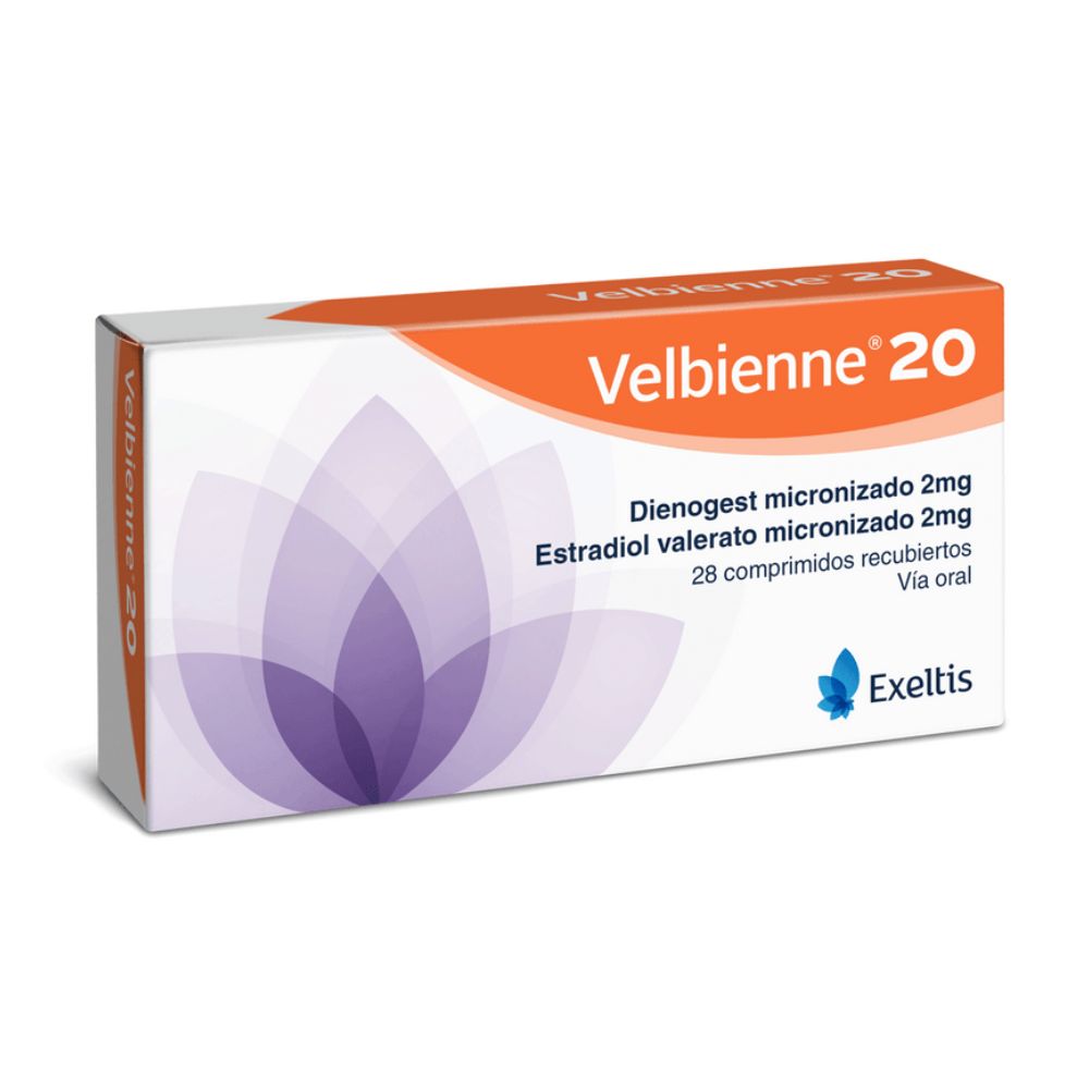 Velbienne 20 Comprimido Recubierto