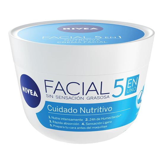 Crema-Nivea-Facial-Cuidado-Nutritivo-5-En-1-X100ml
