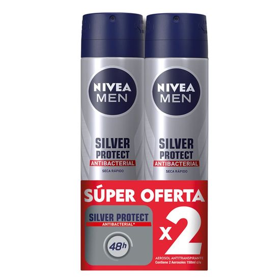 Oferta-Antitranspirante-Nivea-Men-Silver-X2und