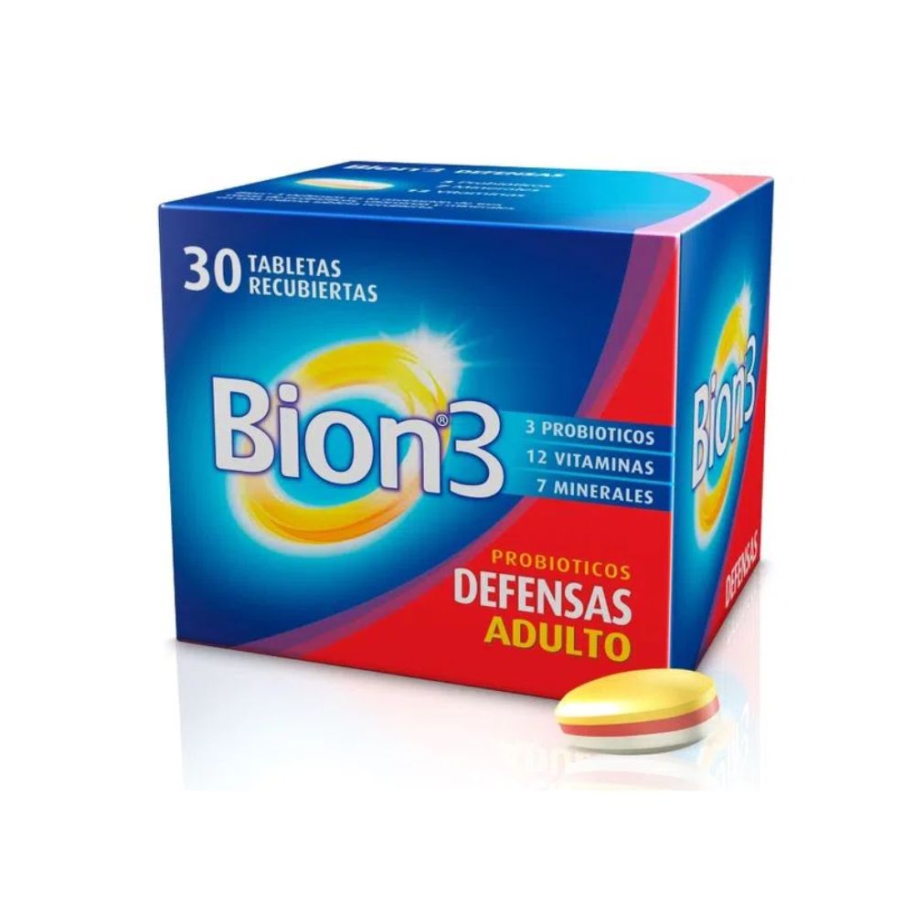 Bion 3 Probioticos Tableta Recubierta