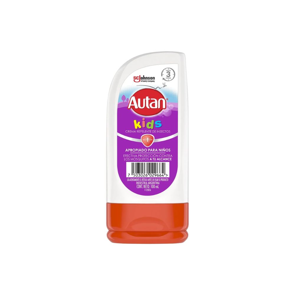Repelente Autan Crema Kids  X 100 Ml