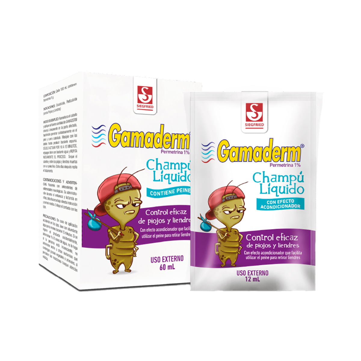 Gamaderm 1 % Champú