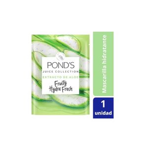 Ponds Mascarilla Facial Fruity Hydratante Aloe X 26G
