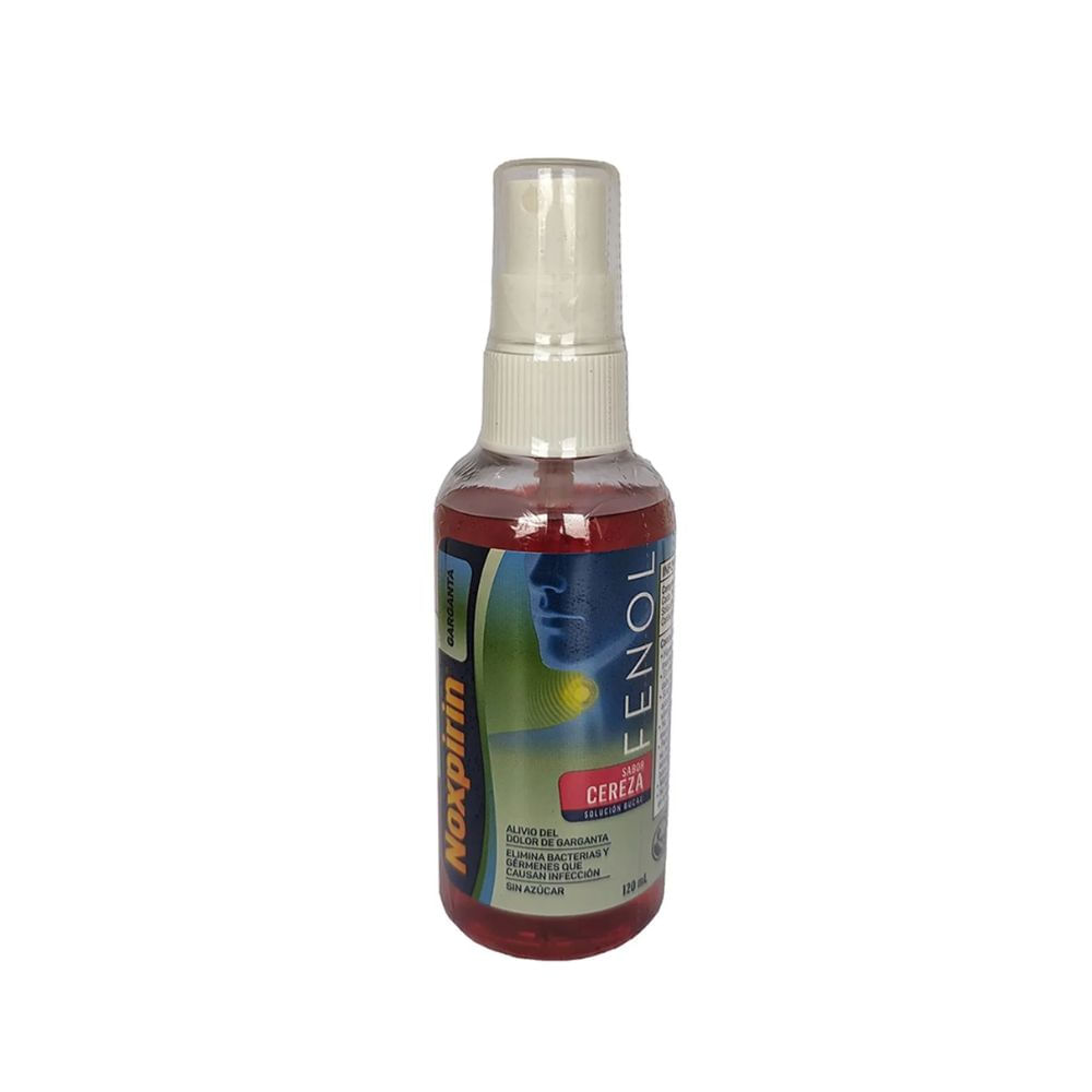 Noxpirin Spray Sabor Cereza Solucion Bucal