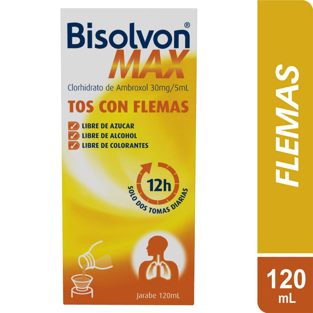 Bisolvon Max 30 Mg/5ml Jarabe