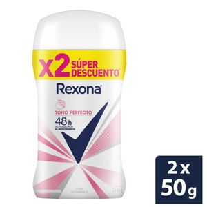 Rexona Desodorante Barra Tono Perf 2X45G