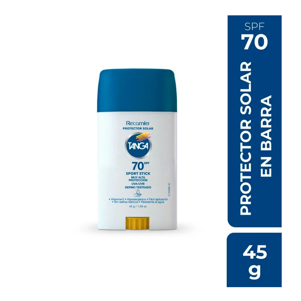 Protector Solar Sport Stick Tanga Spf 70 Barr Corpo Y Facial X45gr