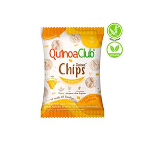 Chips Con Proteína Y Probióticos Sabor A Queso Quinoaclub x 12 gr