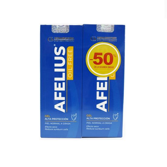 oferta-protector-solar-afelius-oil-free-gel-50-dto-segunda-unidad