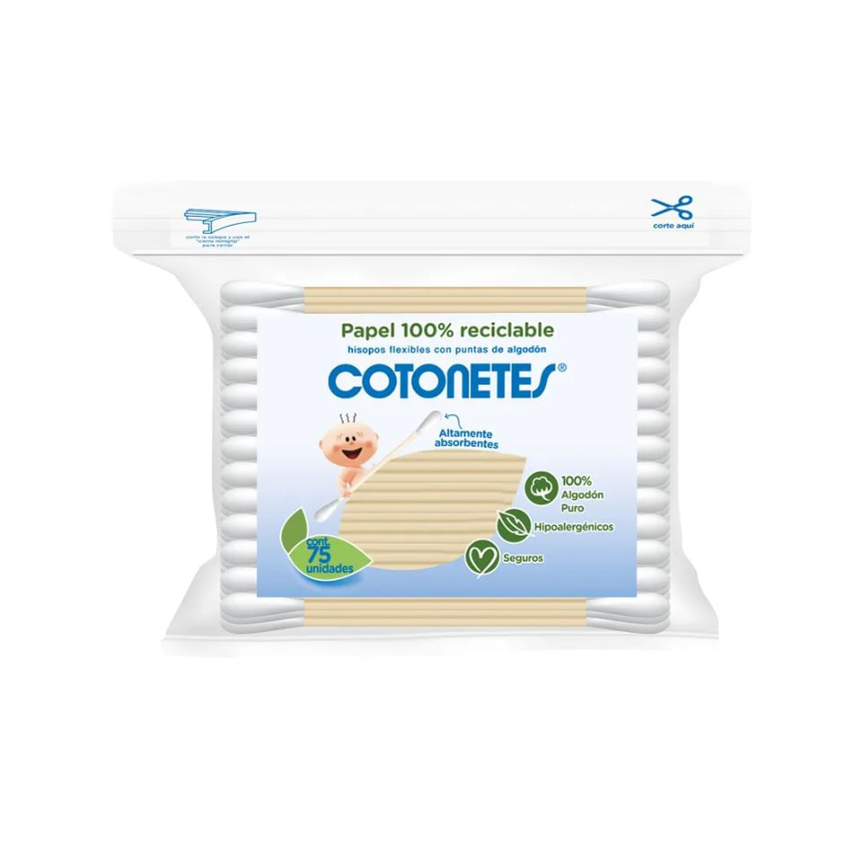 Copitos Cotonetes Con punta de Algodon Johnson?s