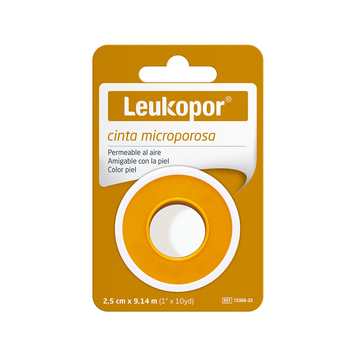 Leukopor Esparadrapo Piel 1x10 Yardas