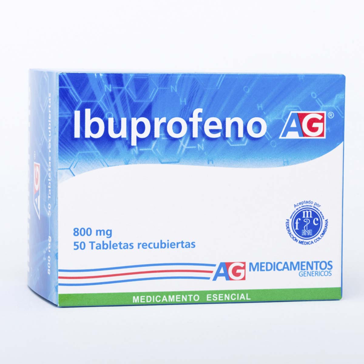 CAJA - Ibuprofeno 800 mg Tableta Recubierta La Francol