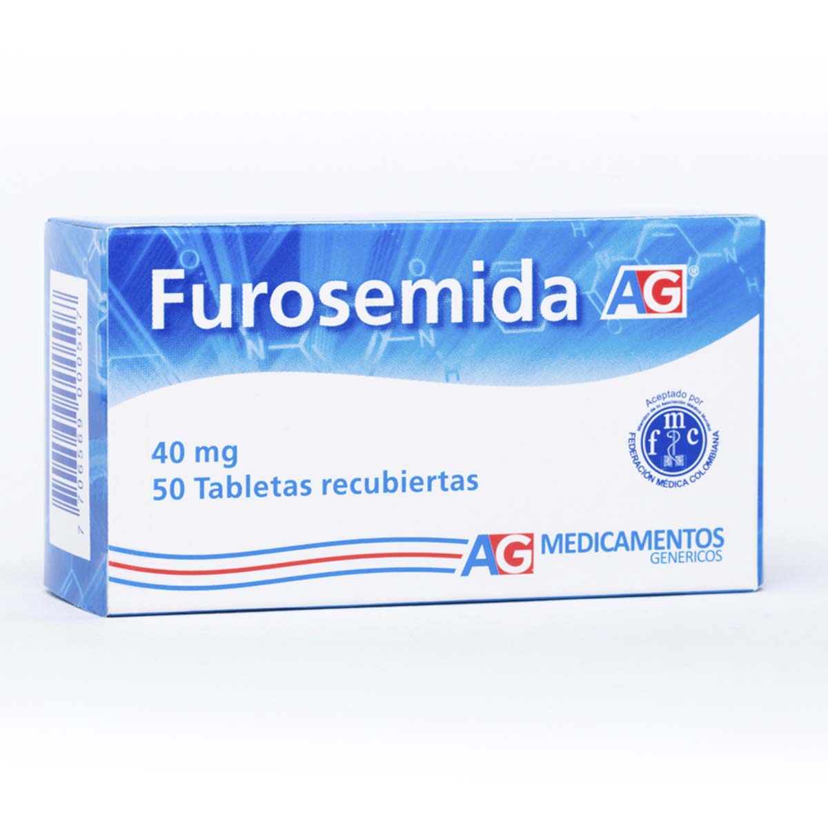 Furosemida 40 Mg Tableta Recubierta La Francol