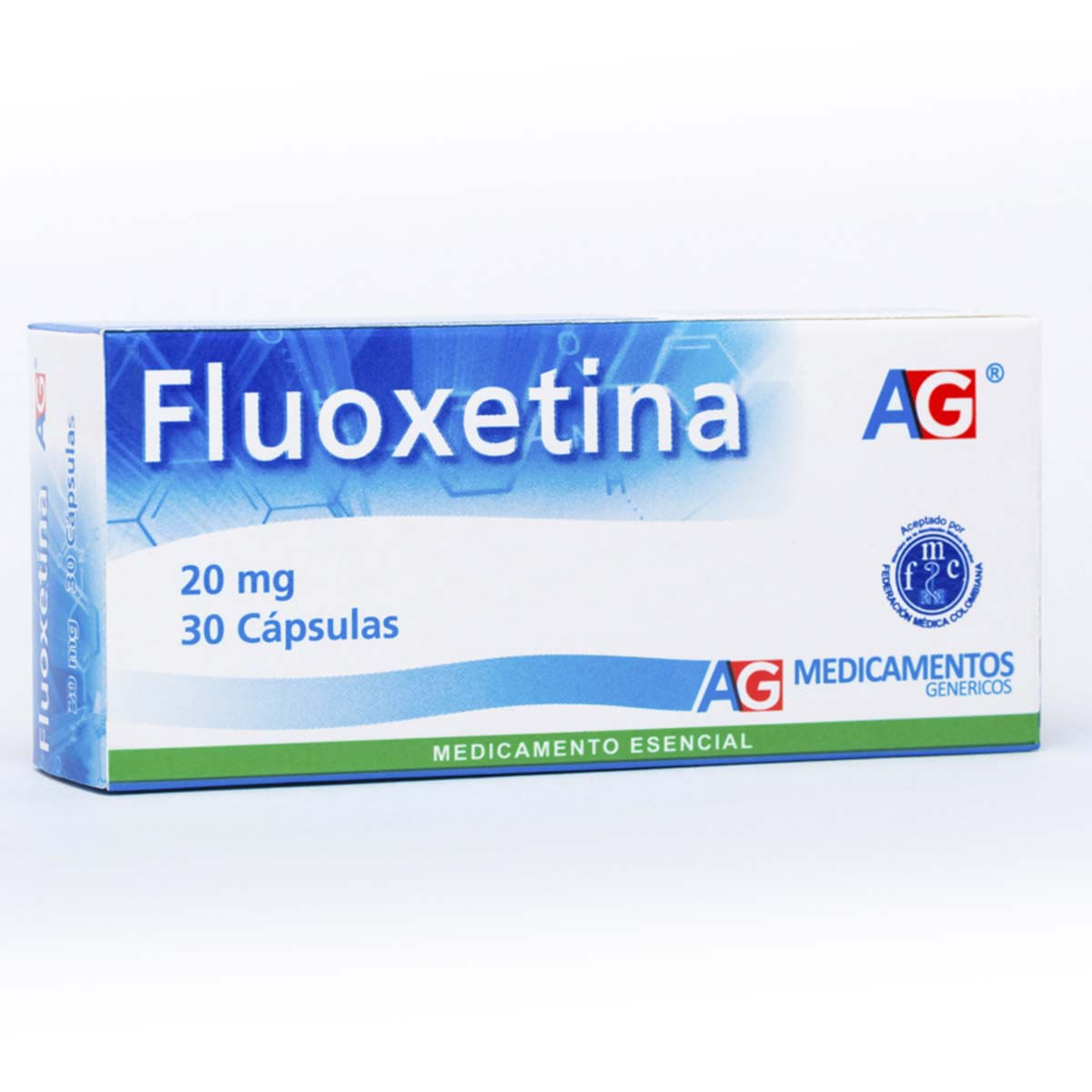 CAJA - Fluoxetina 20 mg Cápsula Durala Francol