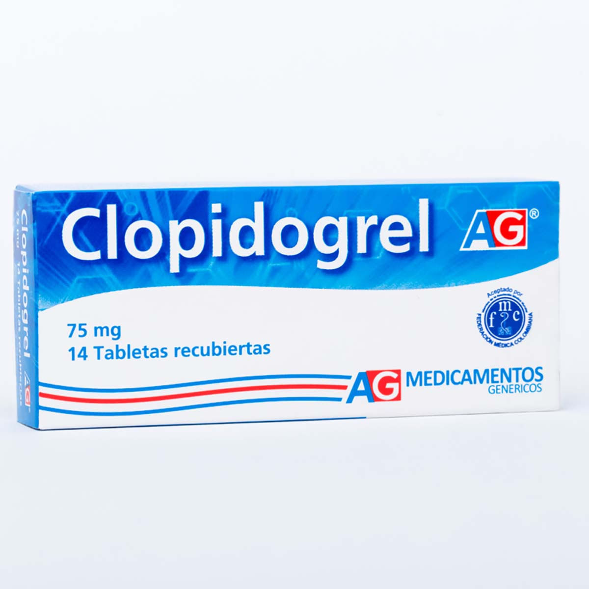 Clopidogrel 75 mg Tableta Recubierta La Francol