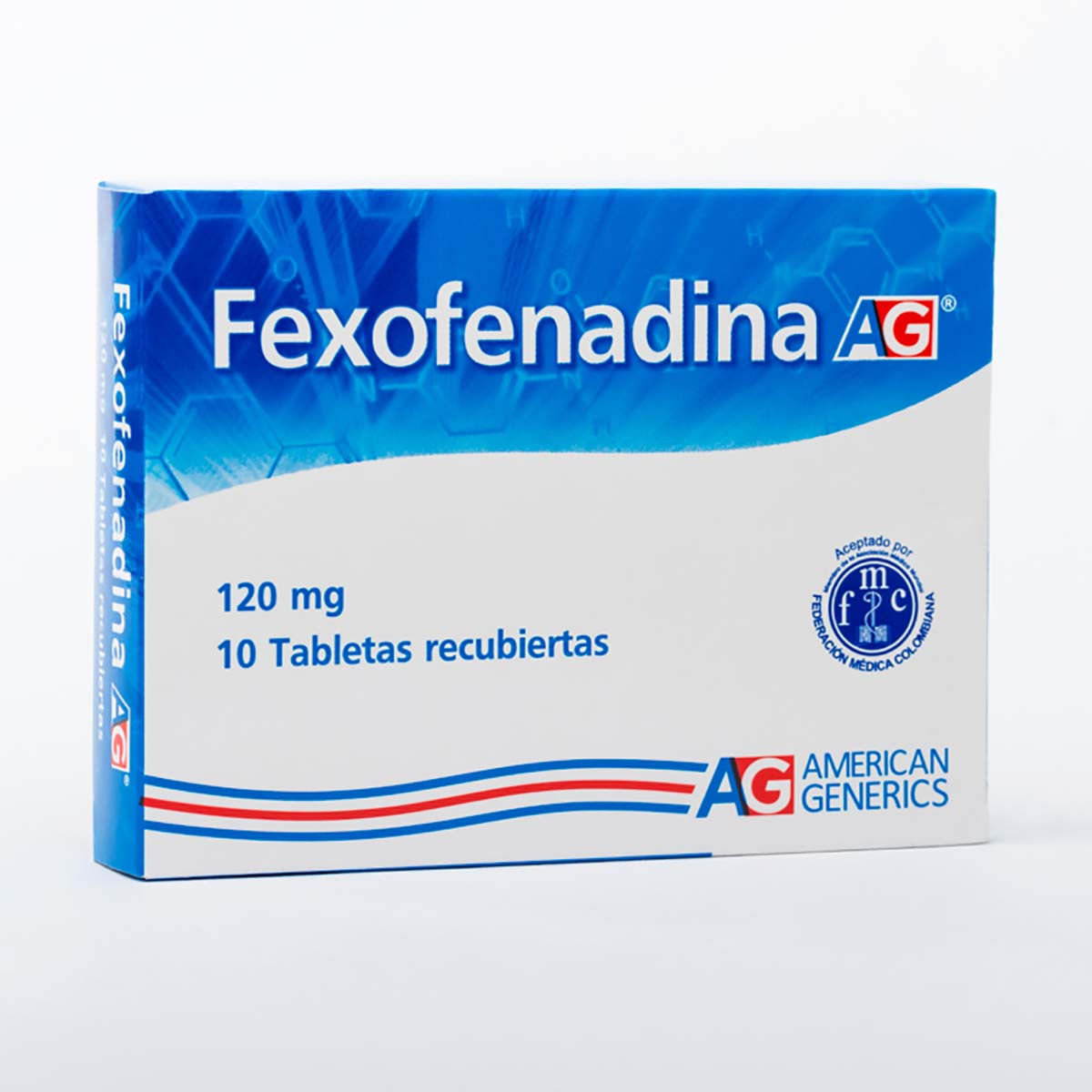 Fexofenadina 120 Mg Tableta Recubierta La Francol