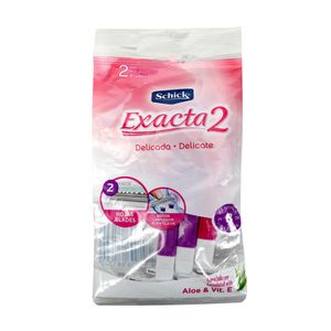 Máquina De Afeitar Schick Exacta 2 Mujer