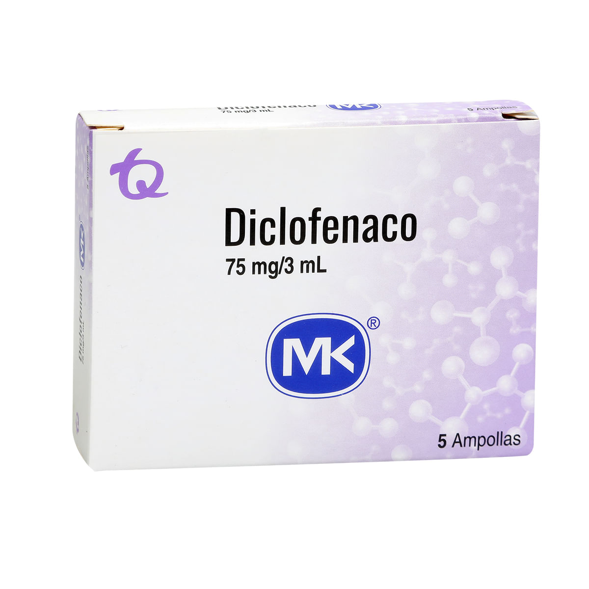 DICLOFENACO MK 75MG/3ML SOLUCIÓN INYECTABLE TECNOQUIMICAS