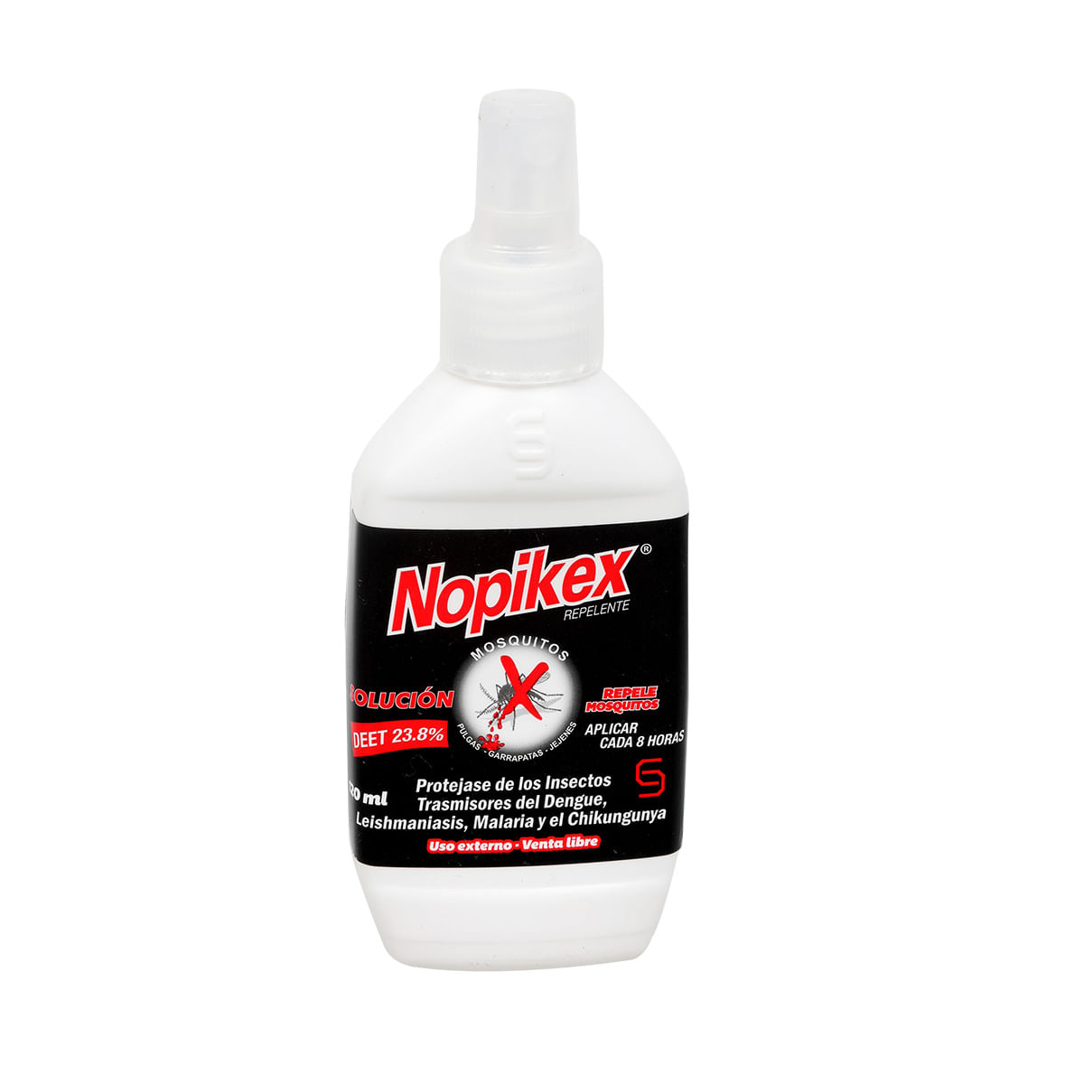 REPELENTE NOPIKEX LIQUIDO ADULTOS 120 ML