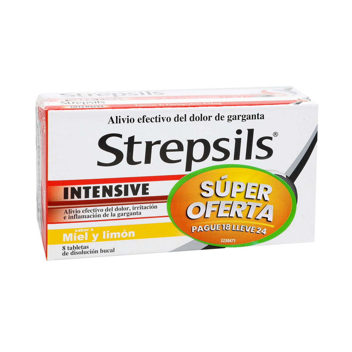 STREPSILS INTENSIV MIEL/LIM PAGUE 18 LLEVE 24