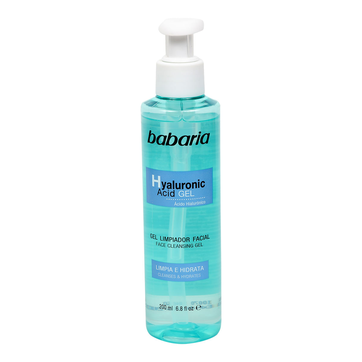 Babaria Gel Limpiador Facial Acido Hialuronico