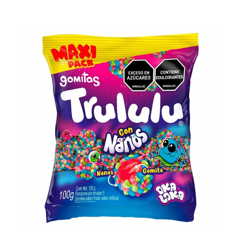Gomas Trululu Nanos X 100g