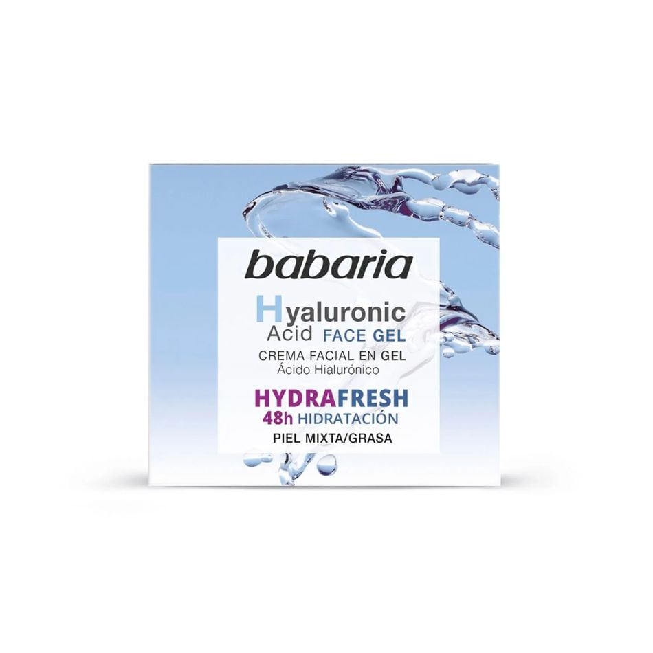 Babaria Crema Facial Gel Acido Hialuronico Hydrafresh