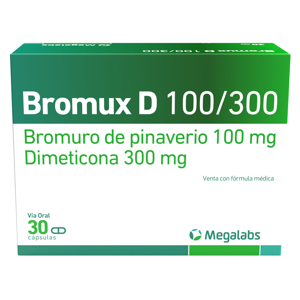 Bromux D 300 Mg/100 Mg Cápsula Dura