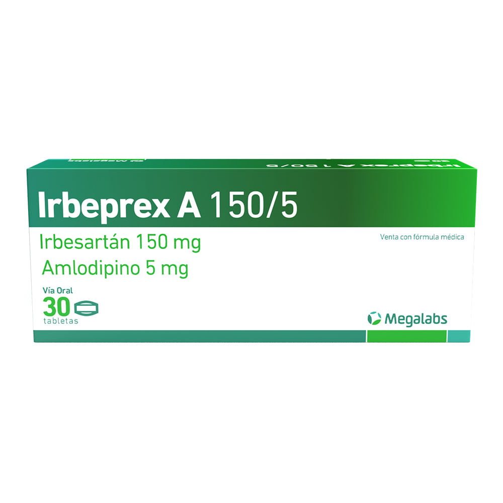 Irbeprex A 150 Mg/5 Mg Tableta