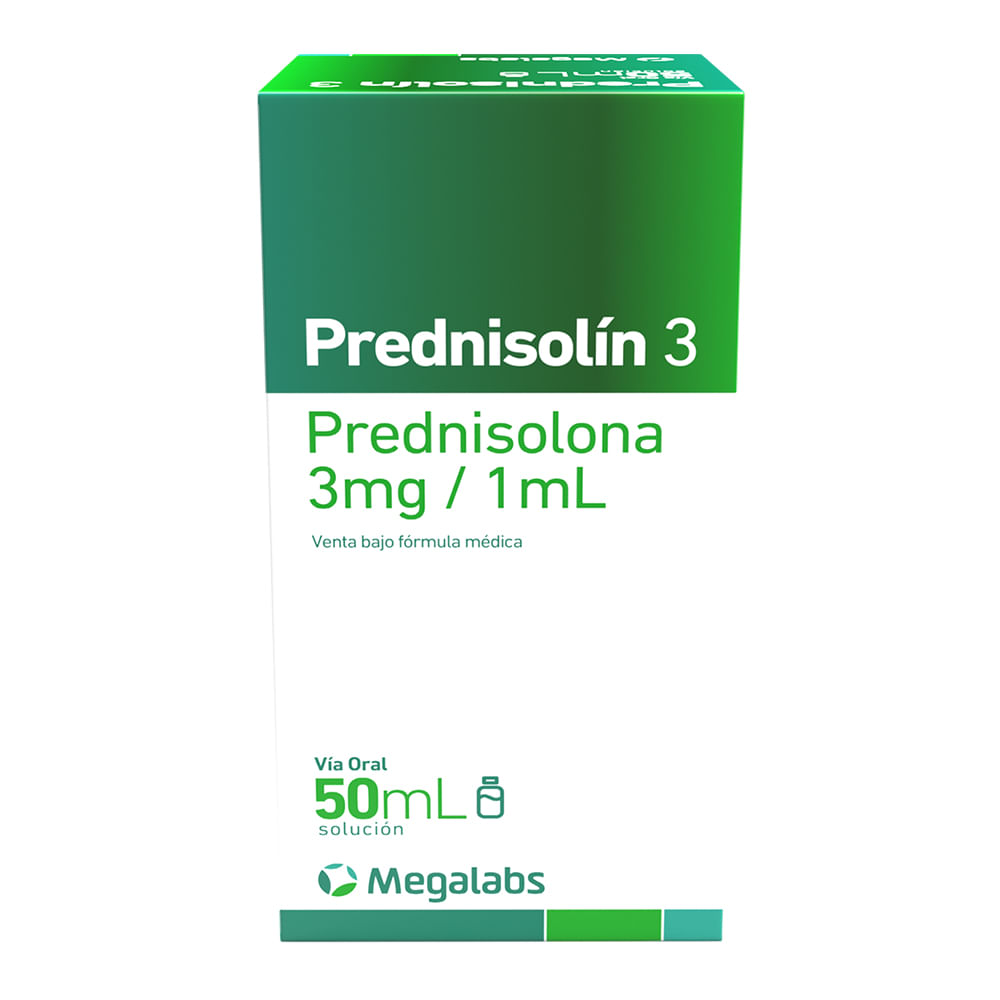 Prednisolin 3 3mg/1 Ml Solución Oral