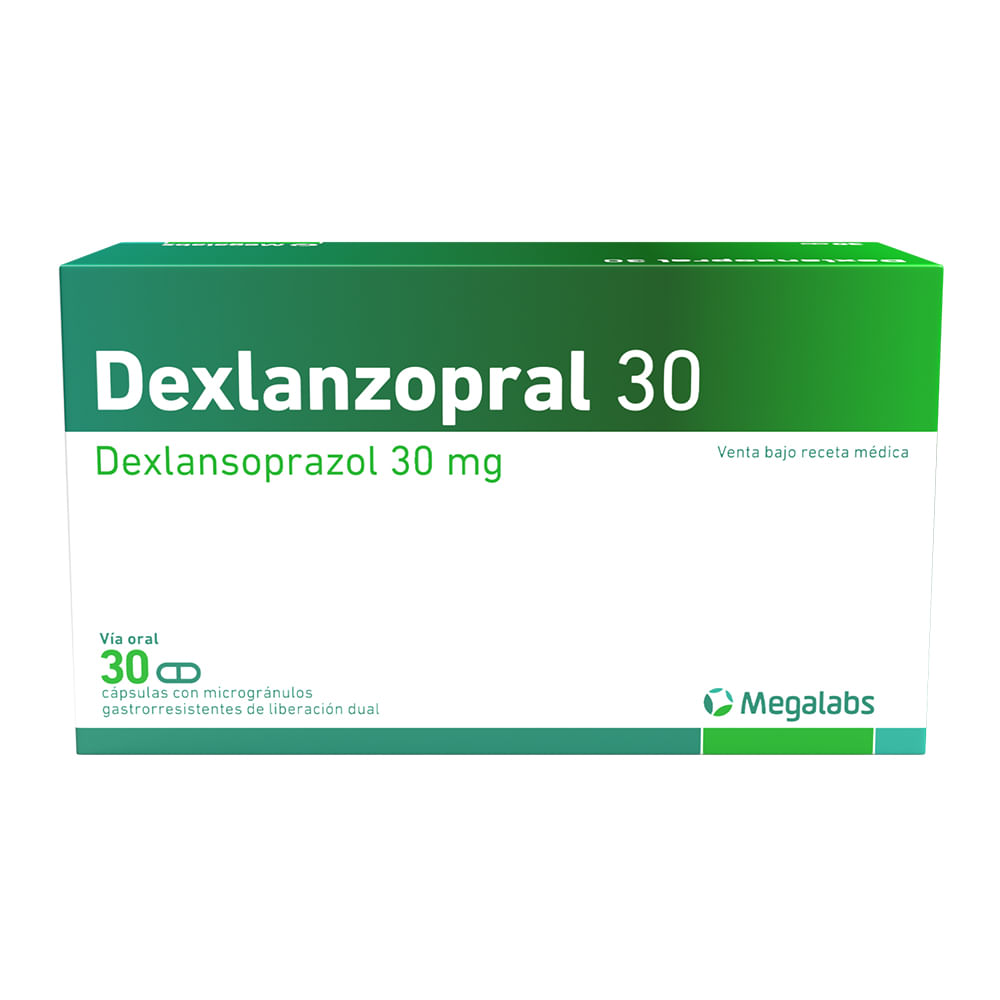 Dexlanzopral 30 mg Cápsula de Liberación Prolongada