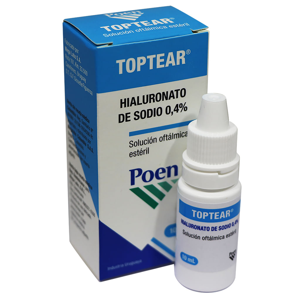 Toptear 0.4 % Solución Oftálmica
