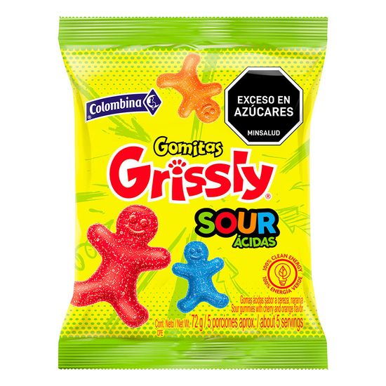 Gomas-Grissly-Sour-Acidas-x-72-g