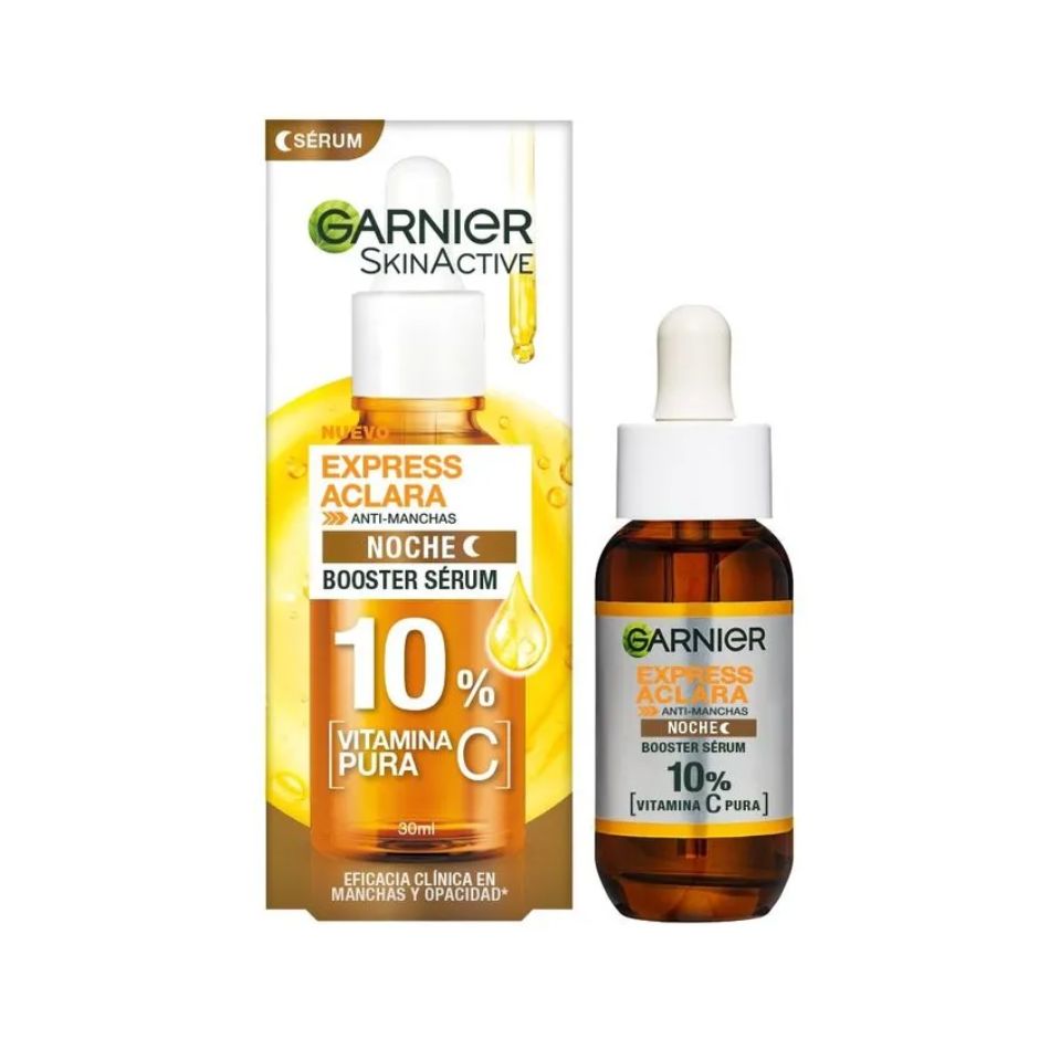 Serum De Noche Antimanchas Con 10% De Vitamina C Pura Y Ácido