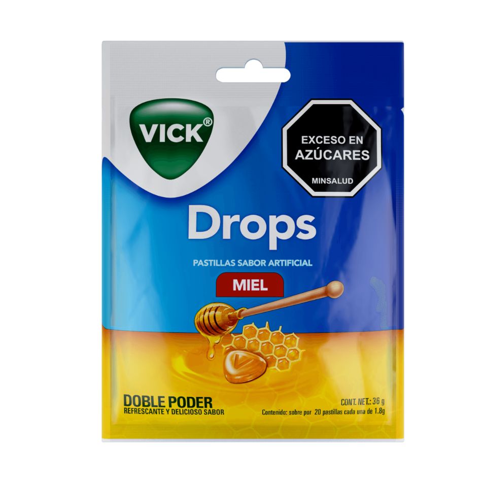 Vick Drops Past Sabor Miel