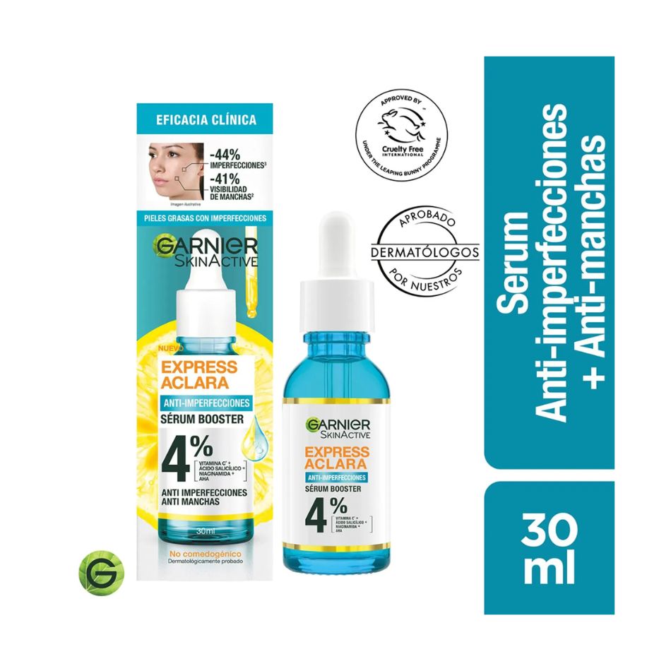 Serum Anti Imperfecciones Con Alta Concentración De Ácido Salicílico.