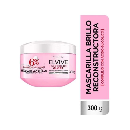 Crema-Para-Peinar-L-Oreal-Paris-Elvive-Glycolic-Gloss-300-ml