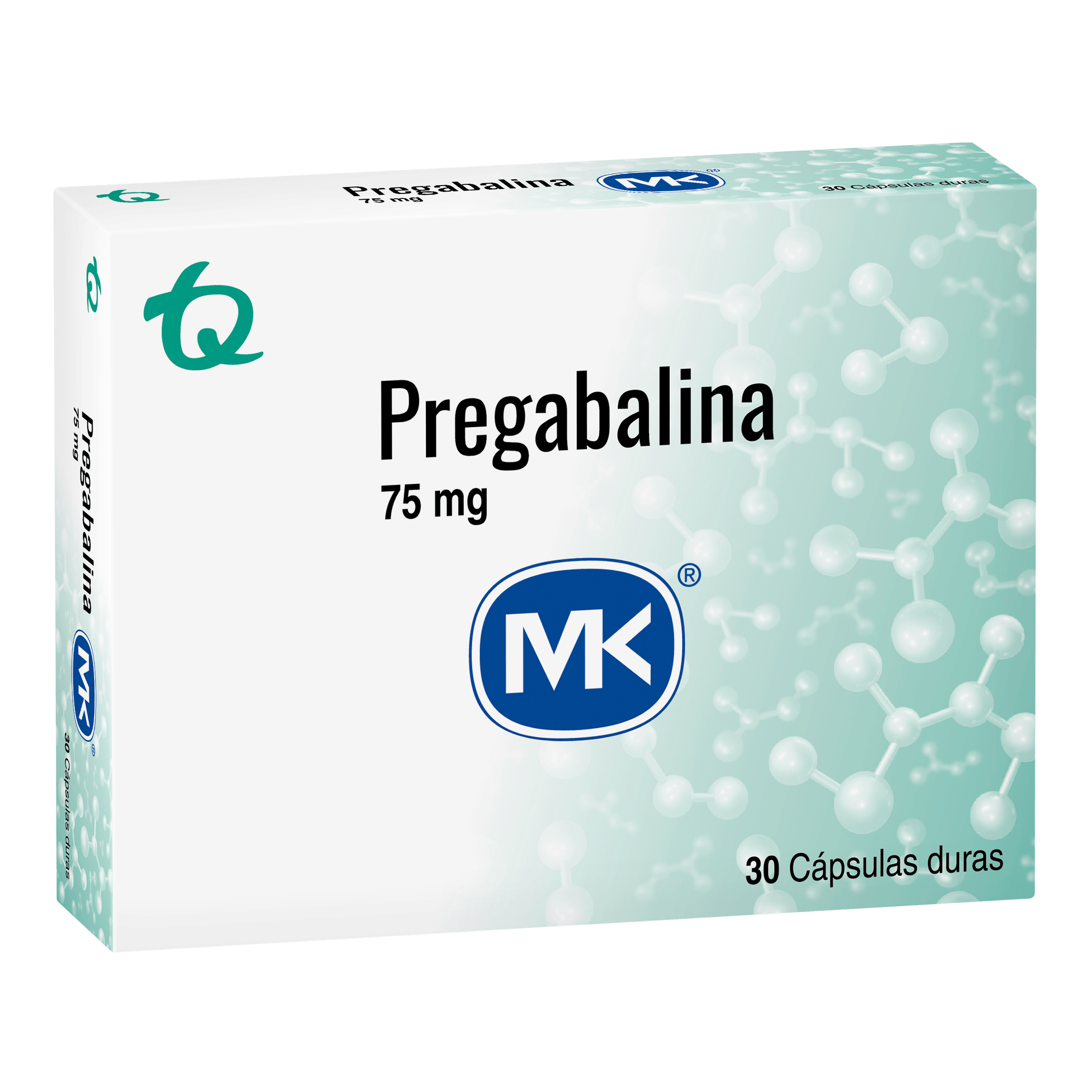 Pregabalina 75mg Capsula Dura T.Q