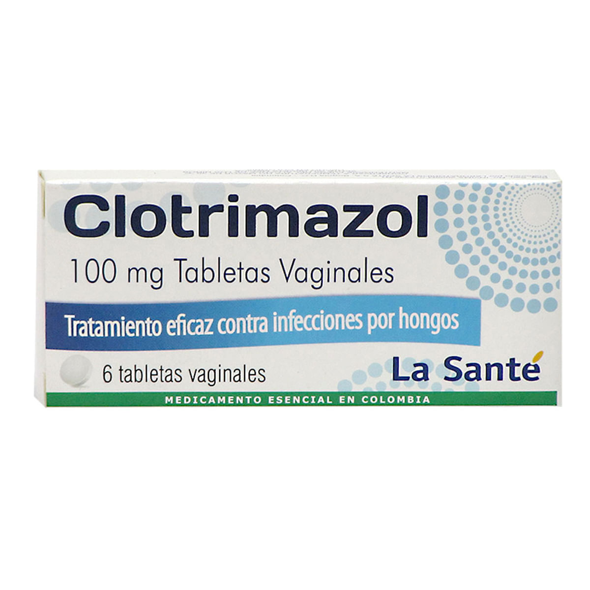CAJA - Clotrimazol 100 Mg Tableta Vaginal La Sante