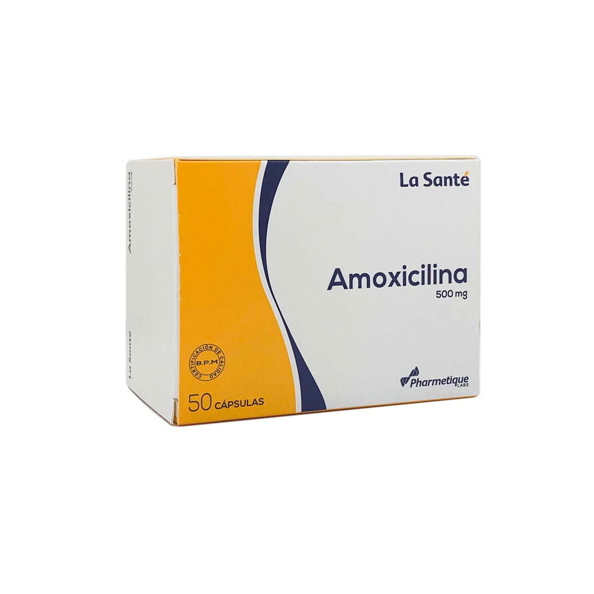 CAJA - Amoxicilina 500mg Cápsula Dura La Santé