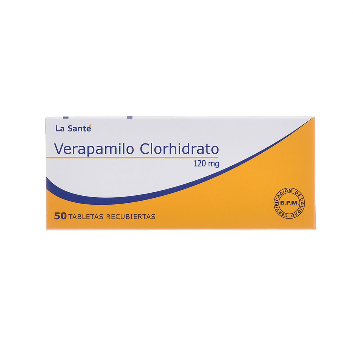 CAJA - Verapamilo 120 Mg Tableta Recubierta La Sante