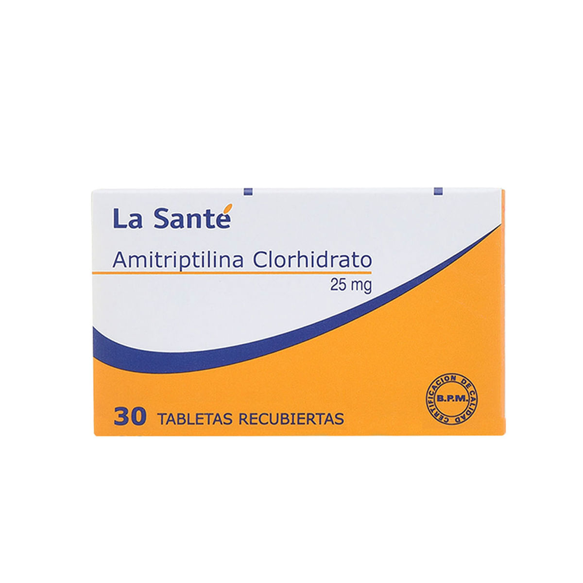 Amitriptilina Clorhidrato 25 mg Tableta La Santé