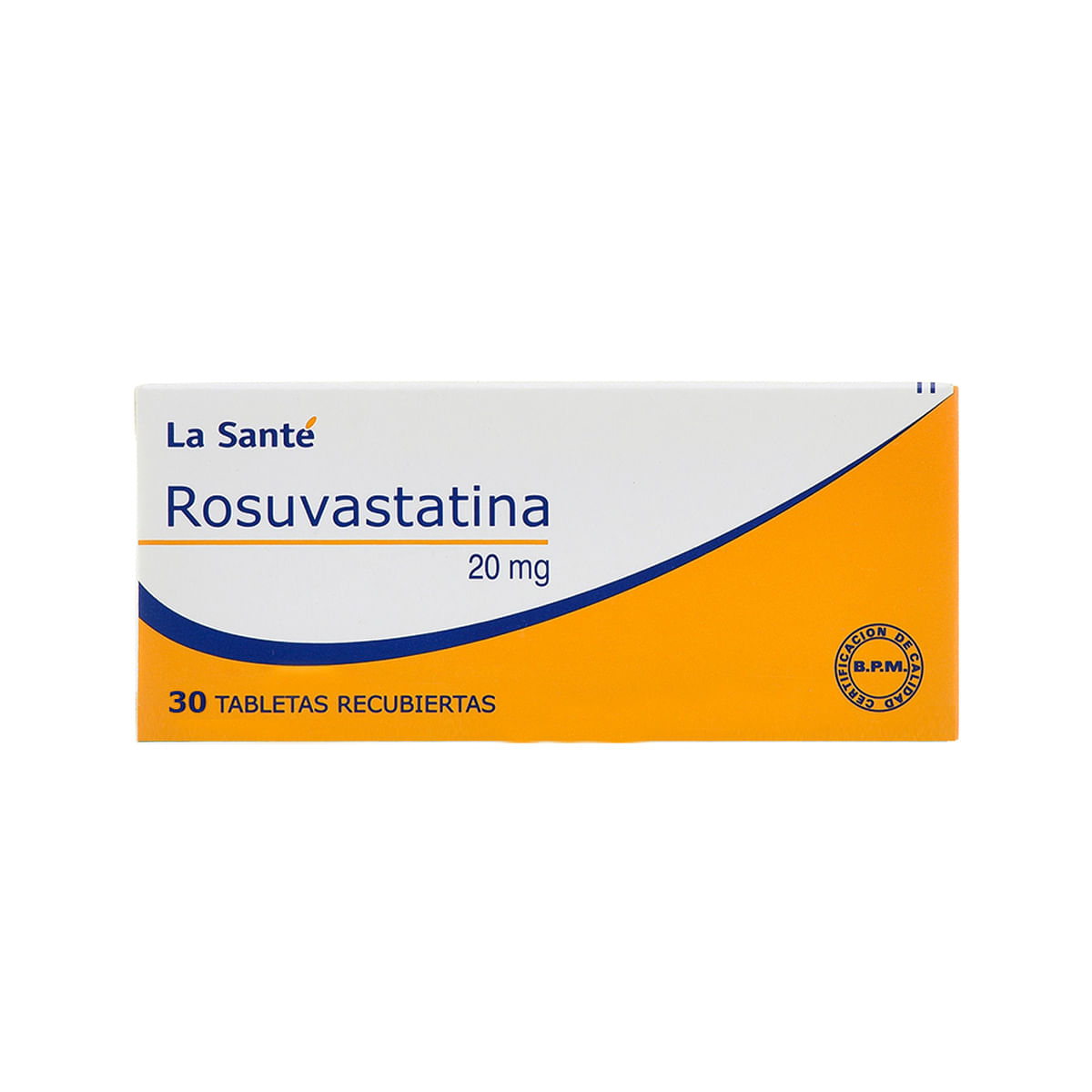 Rosuvastatina 20 mg Tableta Recubierta La Santé