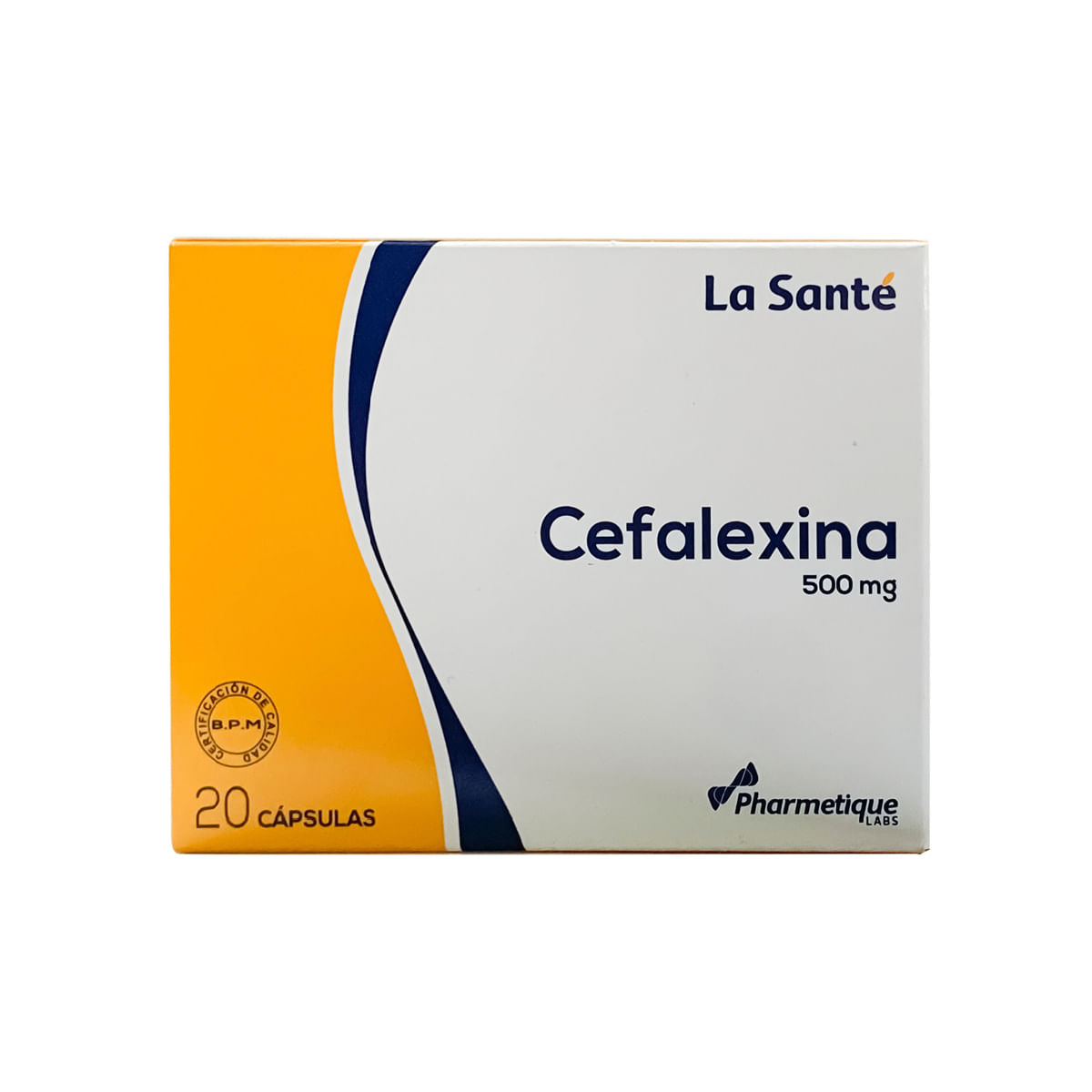 CAJA - Cefalexina 500 Mg Cápsula Dura La Sante